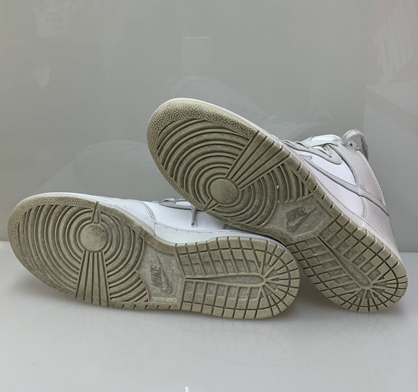 ナイキ NIKE ダンク ハイ レトロ DUNK HIGH RETEO "VAST GREY" DD1399-100 メンズ靴 スニーカー ロゴ ホワイト 27.5cm 201-shoes809