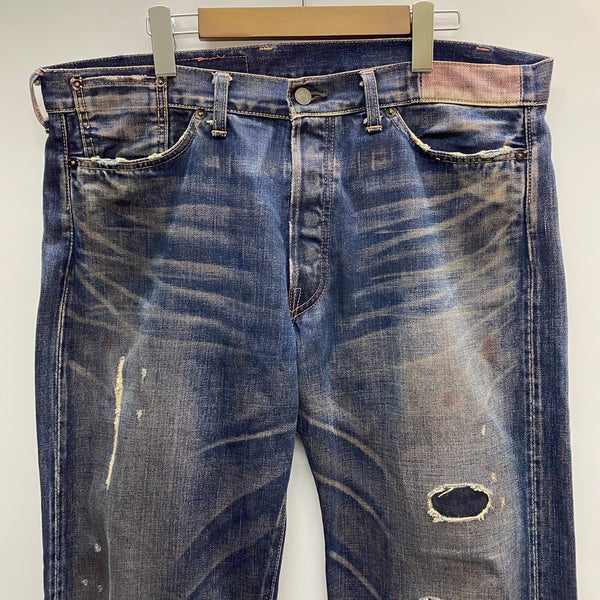 【曜日割引対象外】 リーバイス Levi's Levi’s Vintage Clothing LVC 501XX ローライズウォーンハードカスタマイズド 55年 55501 デニム ブルー W36サイズ 201MB-852 VB