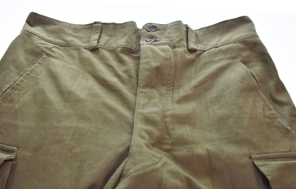 ミリタリー Military M-47 前期 トップボタン2つ カーゴパンツ カーキ カーゴパンツ カーキ 103MB-572