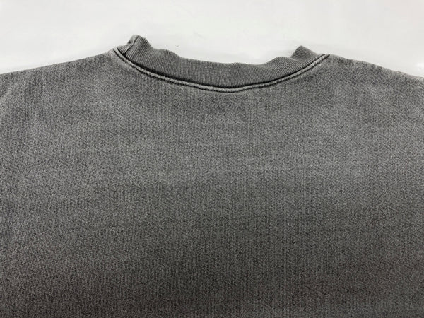ガールズドントクライ Girls Don’t Cry Tonal Crewneck Sweatshirt トーナル クルーネック トレーナー 長袖 カットソー プルオーバー ロゴ 刺繍 GRAY 灰色 スウェット ワンポイント グレー Mサイズ 104MT-1824