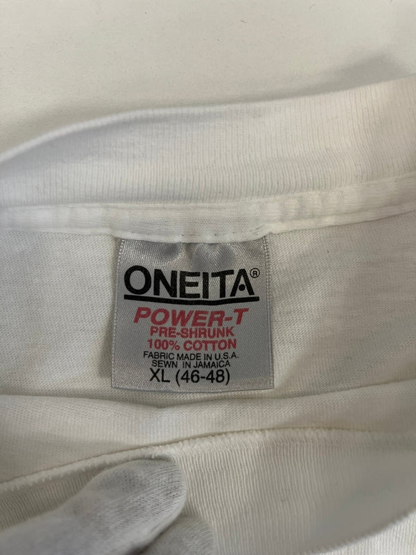 ヴィンテージ vintage 90s ©1992 Saint Teresa アートTシャツ プリントTシャツ  白 XL Tシャツ ホワイト LLサイズ 101MT-4667