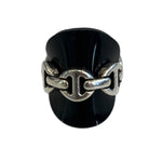 ホーセンブース HOORSENBUHS BRUTE CLASSIC TRI-LINK リング 23号 メンズジュエリー・アクセサリー 指輪・リング シルバー 101G-235