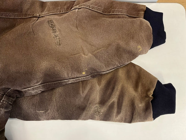 カーハート Carhartt FRライン フレームレジスタント トラディショナルコート ダックワークジャケット 茶 ボロ C26 DKB 2XL ジャケット ブラウン 3Lサイズ 101MT-4679