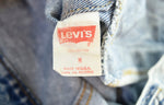 リーバイス  Levi's  USA製 90年代 ケミカルウォッシュ デニムジャケット 青 70507-0219 ジャケット ブルー Mサイズ 103MT-1045