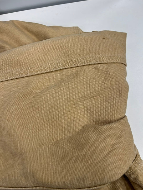 カーハート Carhartt 90s 90's 99年 MADE IN USA カバーオールダックジャケット ヴィンテージ 茶 C08WET ジャケット ベージュ 101MT-5289