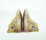 コンバース CONVERSE チャック 70 Chuck 70 × ゴルフ・ルフルール Golf Le Fleur Yellow Flame イエローフレーム 172398C メンズ靴 スニーカー ベージュ 27.5cm 103S-1070