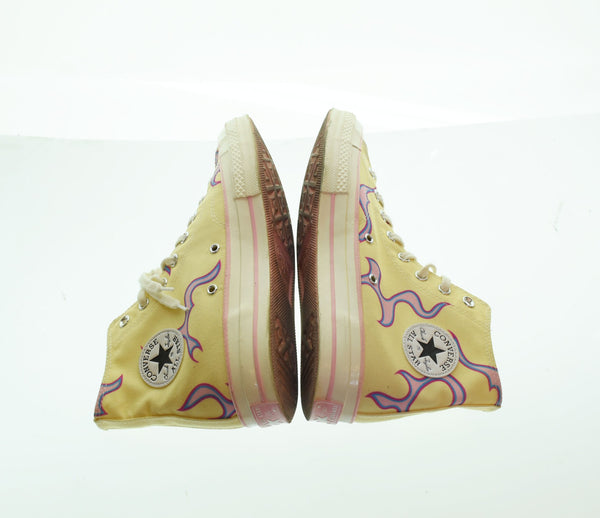コンバース CONVERSE チャック 70 Chuck 70 × ゴルフ・ルフルール Golf Le Fleur Yellow Flame イエローフレーム 172398C メンズ靴 スニーカー ベージュ 27.5cm 103S-1070