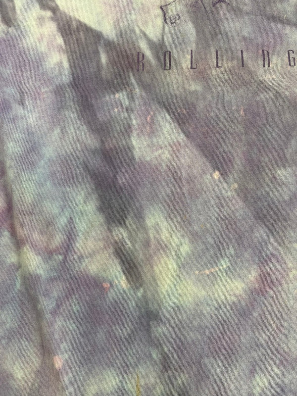 バンド band ©1999 ツアーTシャツ THE Rolling Stones ローリングストーンズ タイダイ  Tシャツ パープル Mサイズ 101MT-4850