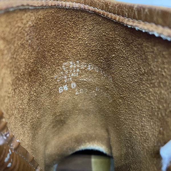 【曜日割引対象外】 チペワ CHIPPEWA ブーツ ウエスタンブーツ 26790 メンズ靴 ブーツ ペコスタイプ ブラウン 8 1/2Dサイズ 201-shoes1347 VB