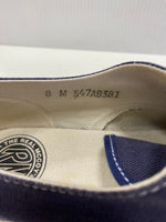 リアルマッコイズ THE REAL McCOY'S USN COTTON CANVAS DECK SHOES デッキシューズ MA18019 メンズ靴 スニーカー ネイビー 8(26cm)サイズ