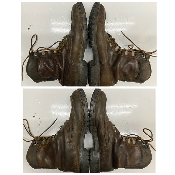 【曜日割引対象外】 エルエルビーン L.L.Bean 60's 筆記体タグ ハンティングブーツ 9 1/2D メンズ靴 ブーツ ワーク ブラウン 27.5cmサイズ 201-shoes1593 VB