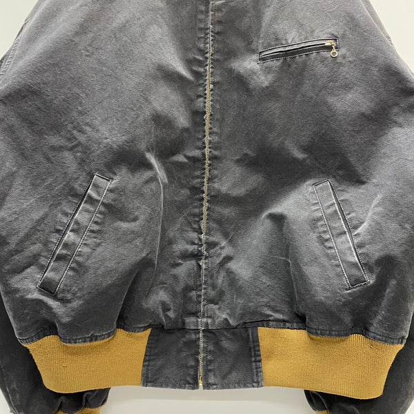 【曜日割引対象外】 ポロラルフローレン Polo Ralph Lauren 90's Sportsman Bomber Jacket ジャケット ブラック XLサイズ 201MT-4721 VB