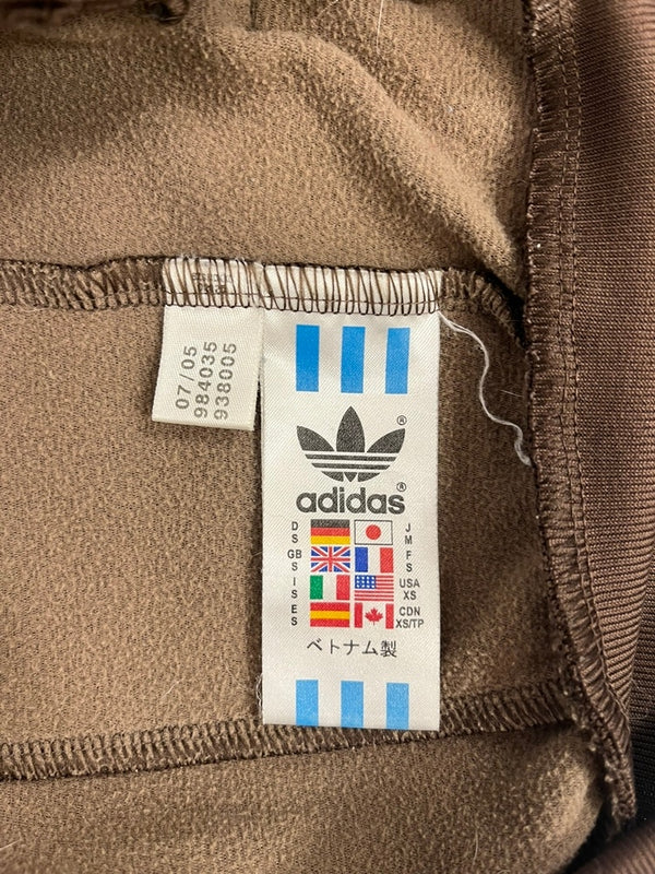 アディダス adidas 00’s 黒タグ ATP復刻 トラックジャケット 茶  984035 ジャージ ブラウン Mサイズ 101MT-4808