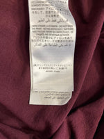 グッチ GUCCI トーナルロゴ ロゴプリント クルーネック 半袖カットソー ボルドーカラー 441685 Tシャツ ワインレッド Mサイズ 101MT-4839