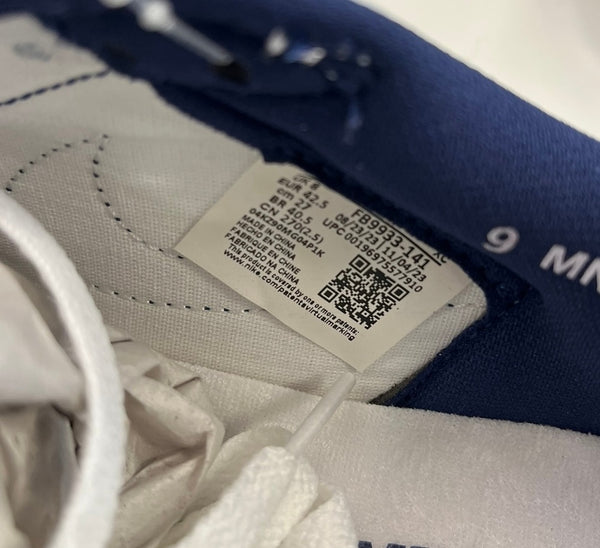 ジョーダン JORDAN Nike Air Jordan 1 Low '85 Metallic Blue 2024 ナイキ エアジョーダン1 ロー '85 メタリックブルー FB9933-141 メンズ靴 スニーカー ホワイト 27cm 101sh-2124