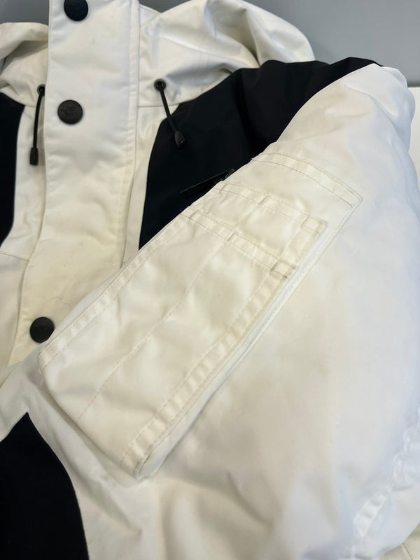 ノースフェイス THE NORTH FACE ×sacai BOMBER JACKET サカイ ボンバージャケット 17AW MA-1 NF0A3L7N XL ジャケット ホワイト 101MT-4891