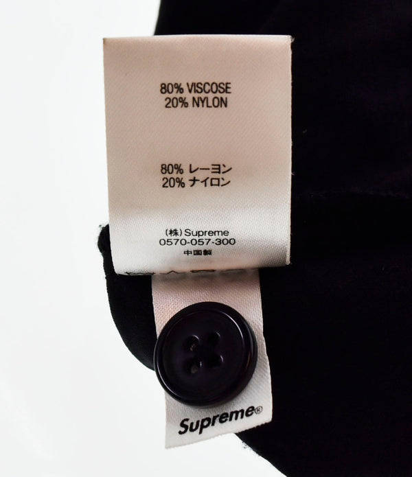 シュプリーム SUPREME 19AW/Floral Velour Baseball Jersey アーチロゴ フローラル柄 半袖シャツ マルチカラー Sサイズ 103MT-955