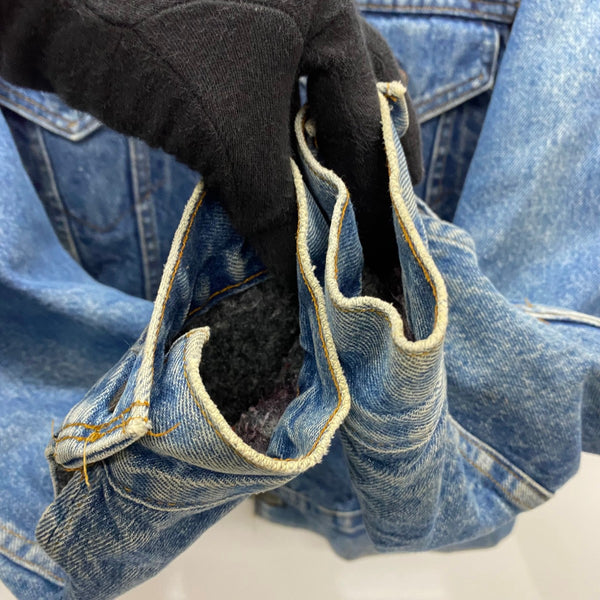 【曜日割引対象外】 リーバイス Levi's 70's 71205-0317 USA製 ブランケットライナー ジャケット ブルー 42Lサイズ 201MT-4465 VB