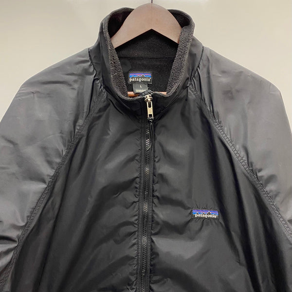【曜日割引対象外】 パタゴニア PATAGONIA 90's Shelled Synchilla Jacket ナイロン ジャケット ブラック Lサイズ 201MT-3725 VB