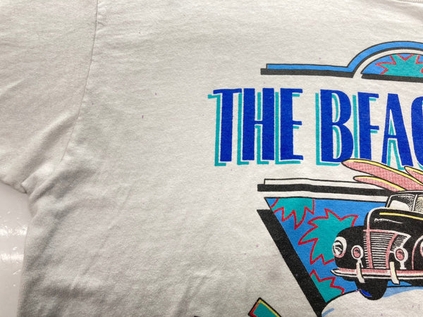 バンドTシャツ BAND-T 90's THE BEACH BOYS WORLD TOUR touch of gold  両面プリント 袖 シングルステッチ XL Tシャツ プリント ブルー 104MT-348