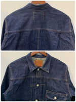 【曜日割引対象外】 ウエアハウス WAREHOUSE DUCK DIGGER DENIM JACKET ジャケット ブルー 38サイズ 201MT-3172 VB