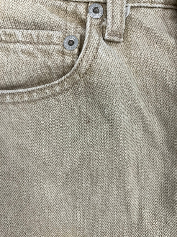 シシクイ THE SHISHIKUI straight denim pants ストレートデニムパンツ  SH-001D デニム ベージュ 101LB-16