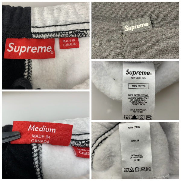 シュプリーム SUPREME 18AW SPLIT SWEAT PANT ボトムスその他 マルチカラー Mサイズ 201MB-1058