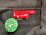 シュプリーム SUPREME 19AW BANDANA BOX LOGO HOODED SWEATSHIRT バンダナ ボックスロゴ プルオーバー 刺繍 黒 XLarge パーカ ワンポイント ブラック 104MT-169