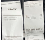 ダブルタップス WTAPS 22AW BIVOUAC RIPSTOP JACKET ビバーク リップストップ ジャケット 黒 222BRDT-JKM04 size_02 ジャケット ロゴ ブラック 104MT-2125