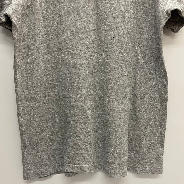 【曜日割引対象外】 チャンピオン Champion 70's 80's バータグ 完全目無し 無地 ブランク Tシャツ グレー Xlサイズ 201MT-4288 VB