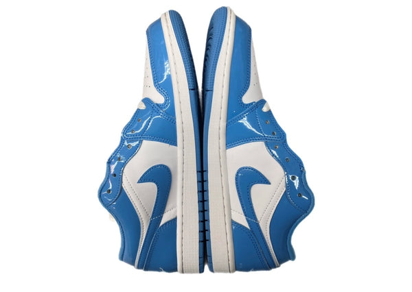 ナイキ NIKE 24年製 AIR JORDAN 1 LOW SE エア ジョーダン ロー AJ1 ジャンプマン シューズ 白 青 FZ2138-114 メンズ靴 スニーカー ブルー 26.5cm 104S-948