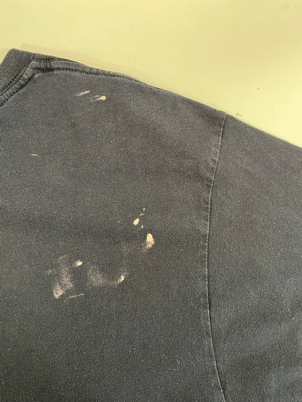 ハーレーダビッドソン Harley-Davidson 00's RIDE HARD PIKES PEAK ドクロ コブラ スカル モーターサイクル バイク プリント 黒 Tシャツ ブラック Lサイズ 101MT-4528