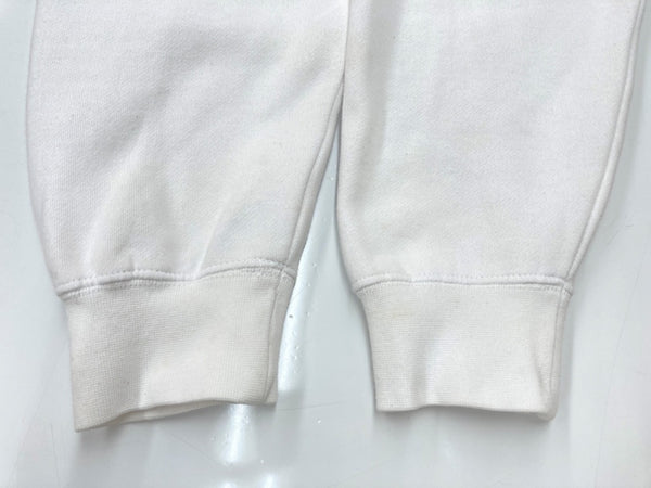 ステューシー STUSSY オールド OLD USA製 LOGO SWEATSHIRT PUMP IT UP!! プルオーバー 裏起毛 フロントプリント WHITE 白 スウェット ロゴ ホワイト Lサイズ 104MT-1787