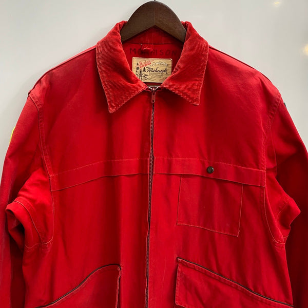 【曜日割引対象外】 ヴィンテージ vintage 50's~ Duxbax MOHAWK ハンティングジャケット ジャケット レッド 201MT-4233 VB