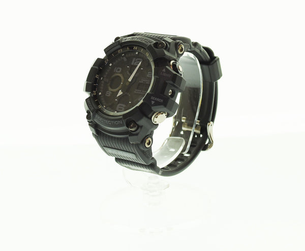 ジーショック G-SHOCK CASIO MUDMASTER マッドマスター  エントリーモデル 電波ソーラー メンズ腕時計ブラック 103T-49
