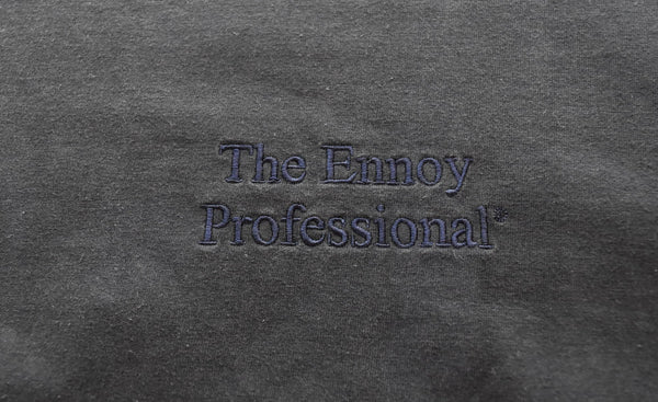 ザ エンノイ プロフェッショナル the ennoy professional Hem Rib Tee半袖カットソー SS23BRENCT08NTL Tシャツ ネイビー Lサイズ 103MT-2966