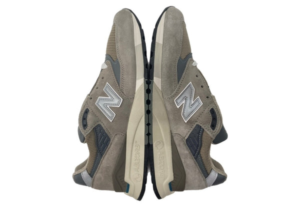ニューバランス new balance 23年製 U998 GR ABZORB ソール ローカット シューズ ランニング スポーツ 灰 U998GR メンズ靴 スニーカー グレー 26cm 104S-947
