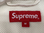 シュプリーム SUPREME 19SS Highland Jacket ハイランド ライトアウター ジップアップ フーディ ポケット 収納式フード コットン IVORY アイボリー ジャケット ロゴ ベージュ Mサイズ 104MT-1947