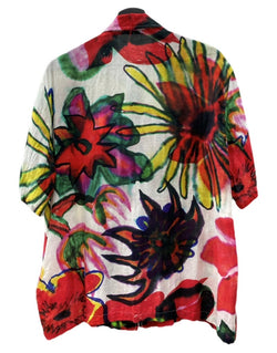 アワーレガシー OUR LEGACY BOX SHIRT SHORTSLEEVE ボックス シャツ ローズ 花柄 半袖 M2222BM サイズ 48 半袖シャツ 総柄 マルチカラー 104MT-2334