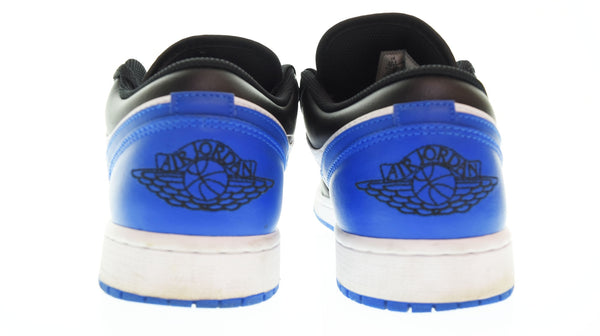 ナイキ NIKE Air Jordan 1 Low Black White Royal Blue エアジョーダン1 ロー ブラックホワイトロイヤルブルー スニーカー 553558-140 メンズ靴 スニーカー ホワイト 28.5cm 103S-915