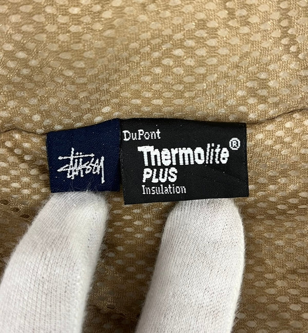 ステューシー STUSSY  フライトジャケット ミリタリージャケット Vintage ヴィンテージ ジャケット カーキ Mサイズ 101MT-4631