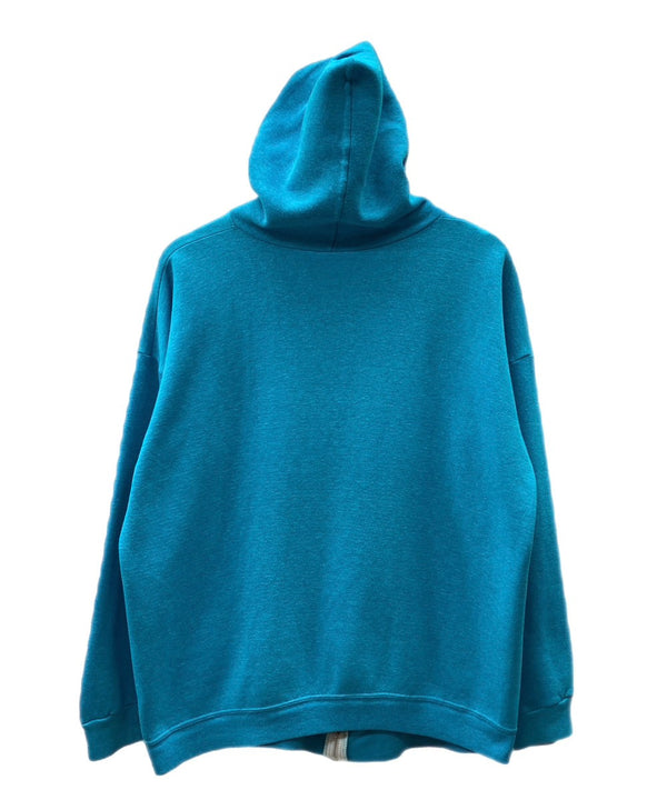 ヴィンテージ vintage 70s 80s 70年代 80年代 ジップアップ YKK 片爪 USA製  ライトブルー 水色 パーカ 無地 ブルー 104MT-1760