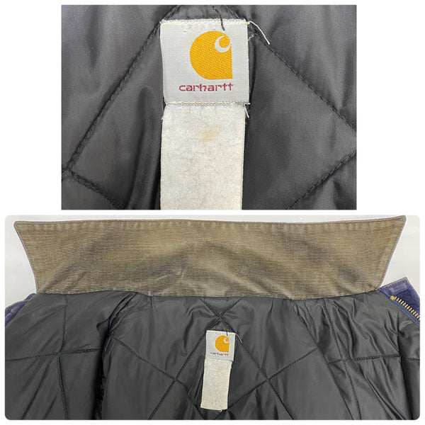 【曜日割引対象外】 カーハート Carhartt トラディショナルコート フード付き ダック ジャケット ネイビー 201MT-4470 VB