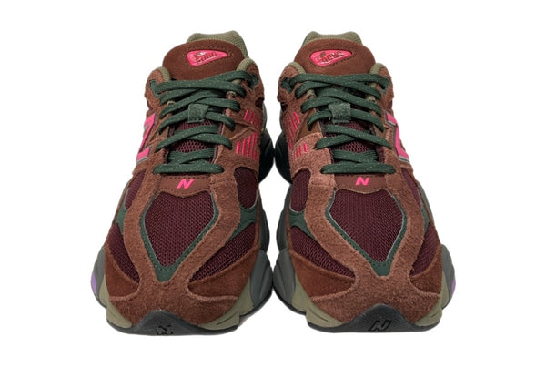 ニューバランス new balance 22年製 U9060 BUR BURGANDY ABZORB ソール  スエード ランニング ローカット シューズ 茶 U9060BUR メンズ靴 スニーカー ブラウン 28cm 104S-961