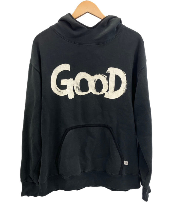 グッドイナフ Goodenough 00's GDEHタグ ベンチレーションパーカー 裏原 アーカイブ パーカ ブラック Lサイズ 101MT-4742