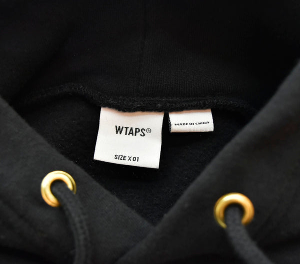 ダブルタップス WTAPS VANS VAULT PULLOVER HOODY SWEAT バンズ クロスボーン プルオーバー パーカー 黒 1 パーカ ブラック 103MT-1024