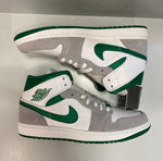 ジョーダン JORDAN Nike Air Jordan 1 Mid Green Grey White ナイキ エアジョーダン 1 ミッド グリーン グレー ホワイト  DC7294-103 メンズ靴 スニーカー ホワイト 27cm 101-shoes1715