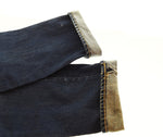 リーバイス Levi's 60's 505 BIG E デカ文字 505 濃紺 耳なし SCOVILL ZIP スコビル 60年代 60s ビッグE レインボーステッチ  不均等V ボタン裏 5 ウエストダブル デニム ブルー 103MB-619