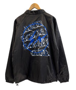 アンチソーシャルソーシャルクラブ ANTI SOCIAL SOCIAL CLUB ロゴプリント コーチジャケット ナイロンジャケット 黒 ジャケット ブラック Lサイズ 101MT-4211