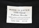 ザ THE THE Sweat Pullover Hoodie 中川政七商店 吊り編み スウェット フーディー ラグラン 201808 パーカ ブラック Sサイズ 103LT-154
